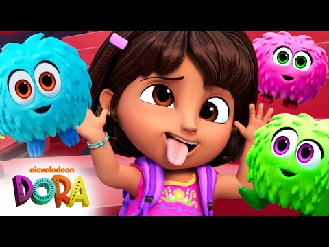 Make a Silly Face to Cross the Grumple Bridge! 🤪 Full Scene | Dora & Friends
