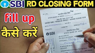 Download lagu sbi rd account closing form || sbi rd account closing form fillup 2023 || thesuryatecknowledge mp3