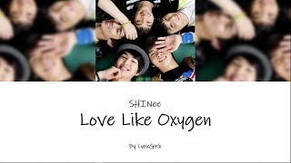 SHINee - Love Like Oxygen LYRICS l Han Rom Eng ll LyricGirlx