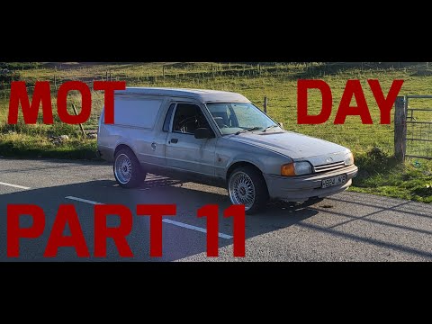 This is the life death and resurrection of my mk4 escort van