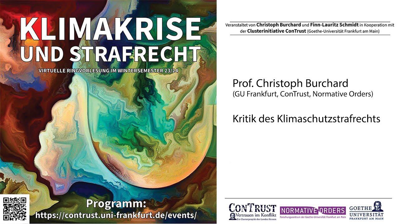 Kritik des Klimaschutzstrafrechts