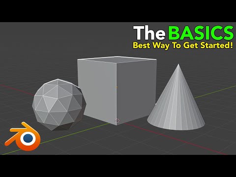 ABSOLUTE Beginner Basics.. Blender For Noobs 2025