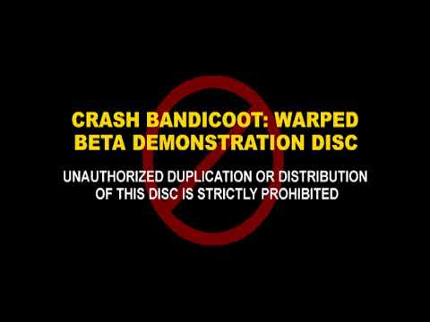 Title Screen - Crash Bandicoot 3: Warped (September 26th 1998) Music