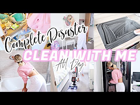 COMPLETE DISASTER CLEAN WITH ME 2020 // EXTREME CLEANING MOTIVATION // ALL DAY CLEAN WITH ME Video