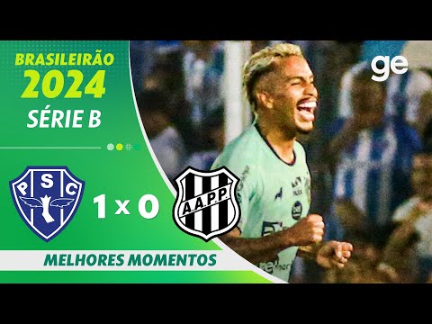 Gols e lances de Paysandu x Ponte Preta
