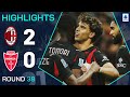 MILAN MONZA 2 0 HIGHLIGHTS João Félix Free Kick Sees Milan Finish Strong Serie A 2024 25