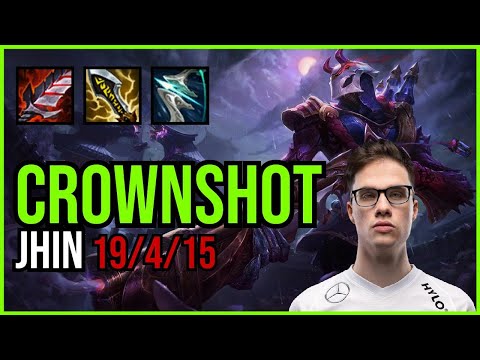 CROWNSHOT - JHIN vs. APHELIOS ADC | EUW DIAMOND | PATCH 11.1