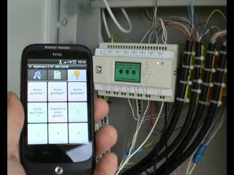 Internet programmable relay plc