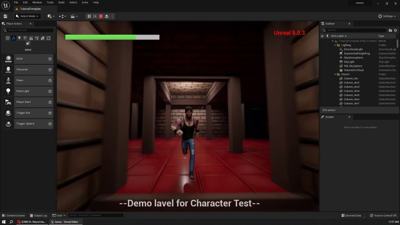 Rig Kartun James V2 Model 3D