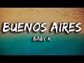 Baby K Buenos Aires Testo Lyrics von