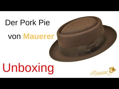 Unboxing Pork Pie | Der klassische Herren Hut von Mauerer