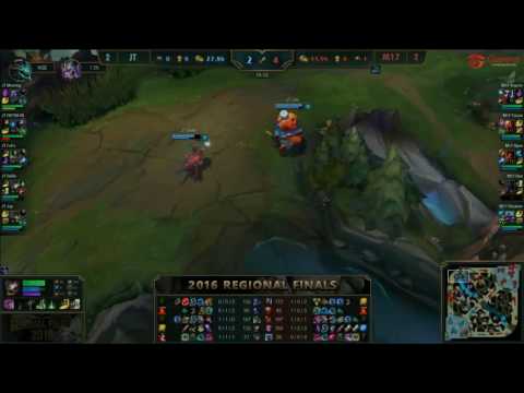 JT vs M17 Highlights Game 5 LMS Summer 2016 Regional Qualifier J Team vs Machi Esports