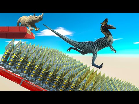 wHo Can AvoID TraPs and SuRViVe to EnTeR EvOLutiON POrtAL - Animal Revolt Battle Simulator
