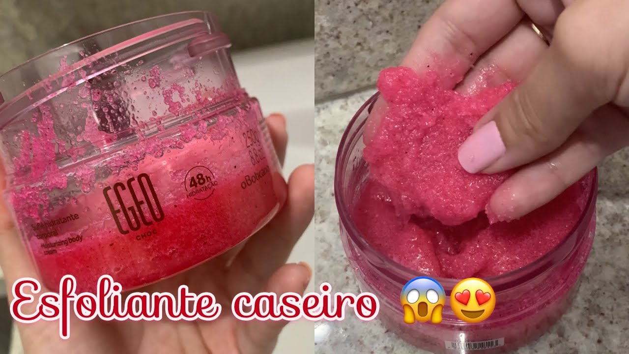 Faça seu Açúcar Esfoliante Caseiro 😱💗❤️- Receitinha