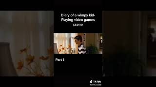 Diary of a wimpy kid-playing video games part 1