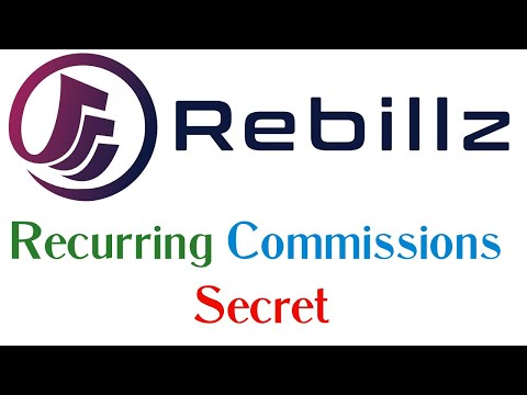 Rebillz Review Bonus - Secret New Strategy For Recurring Commissions Video