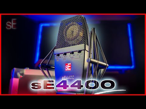 SE ELECTRONICS SE4400 PAIR Classic Hand-Crafted Studio Mics with 4 Polar Settings, Shockmount and Case image 10