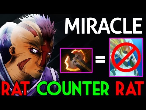 Miracle- DOTA2 Patch 7.03 [Anti Mage] Rat Counter Rat