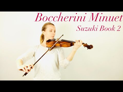 Boccherini Minuet - Suzuki Book 2