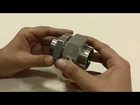 Piping Engineering : How an Union joint should be installed on pipeline