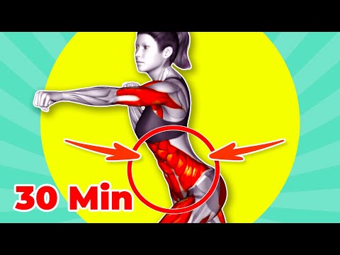 ➜ Lose that STUBBORN BELLY FAT in Just 2 Weeks ➜ 30 Min Standing Workout!