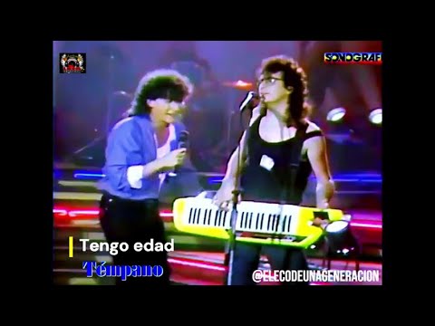 Tengo edad con Témpano en vivo en RCTV