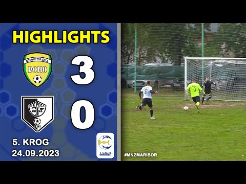 Highlights: NK ROHO - NK PECA | 1. ČLANSKA LIGA