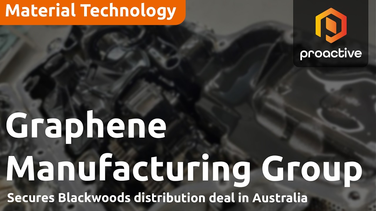 Graphene Manufacturing Group CEO on securing Blackwoods distribution deal in Australia