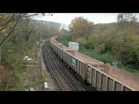 Freightliner Class 66566 at Lewes 6V00 15/11/21