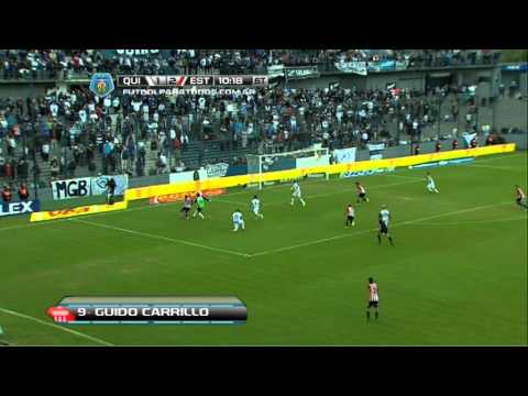 Gol de Carrillo. Quilmes 1 - Estudiantes 3. Fecha 13. Torneo Final 2014. FPT