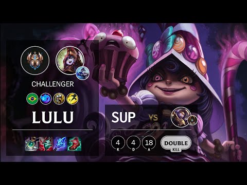 Lulu Support vs Blitzcrank - BR Challenger Patch 10.25b