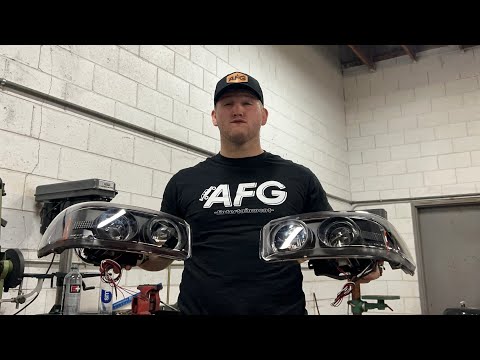 How to install Halo Headlights! / 03 gmc Yukon Denali