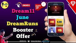 🤯 Earn extra Dreamruns now in Dream11 ⁉️🤩 Dream runs Booster Offer 💢 Eligibility‼️ Promotion Period💥