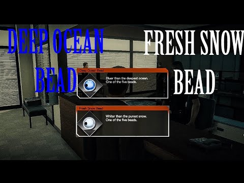Deadly Premonition 2 Obtaining the FRESH SNOW BEAD and DEEP OCEAN BEAD