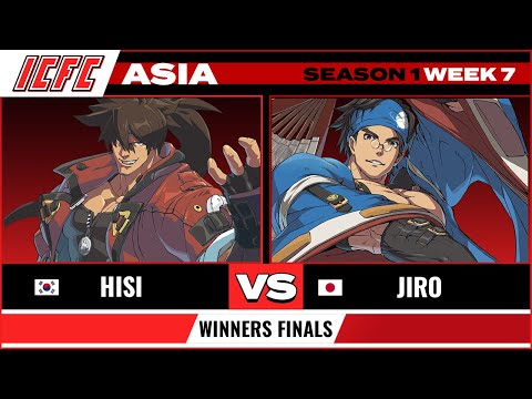 Winners Final Hisi (Sol) vs Jiro (Anji) ICFC GGST ASIA: Season 1 Week 7
