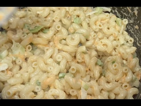 Easy Macaroni Salad Recipe | How to Make Macaroni Salad | Easy Side Dish Recipe