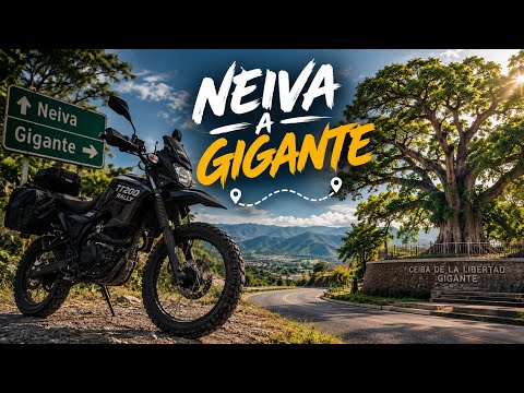 De camino al PUEBLO de los MIRADORES del HUILA | Gigante, Huila 