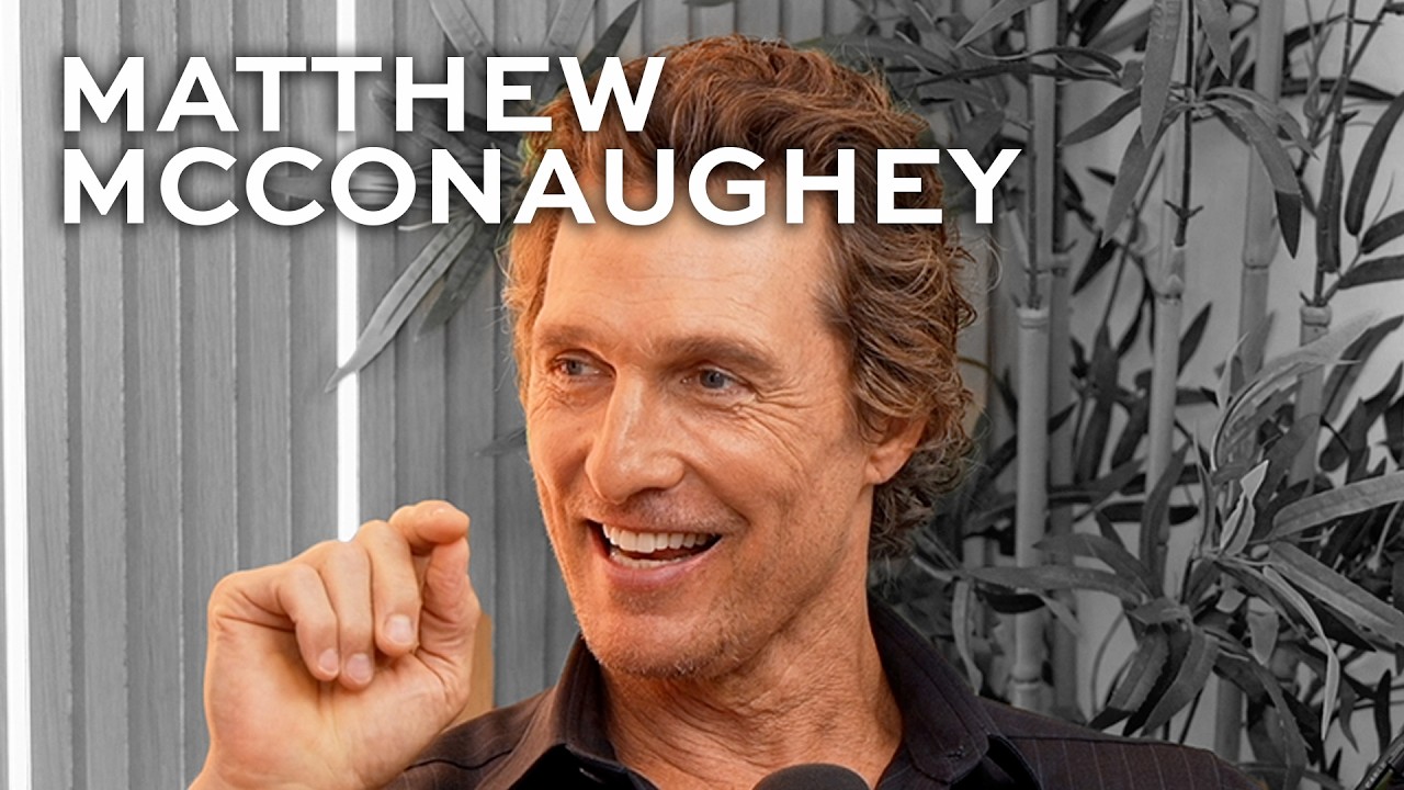 Matthew McConaughey on THE RIVALS OF AMZIAH KING, INTERSTELLAR, TITANIC audition, TIPTOES, & more! - YouTube