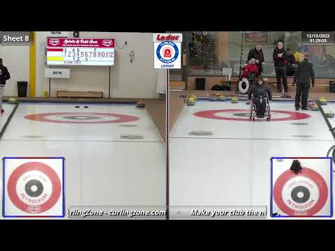 Frazier/Purvis vs. Joseph/Thiessen - Draw 1 - Leduc Mixed Doubles Wheelchair Curling Event