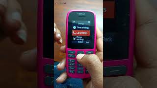 How to activate call waiting in nokia 105 keypad mobile