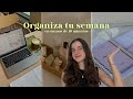 Guía Definitiva para Organizar tu Semana y Aumentar tu Productividad