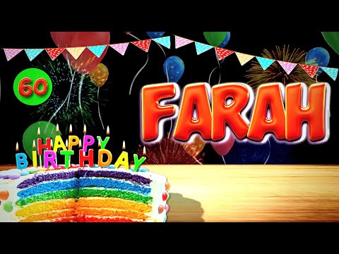 FARAH Happy Birthday Song to You | FARAH