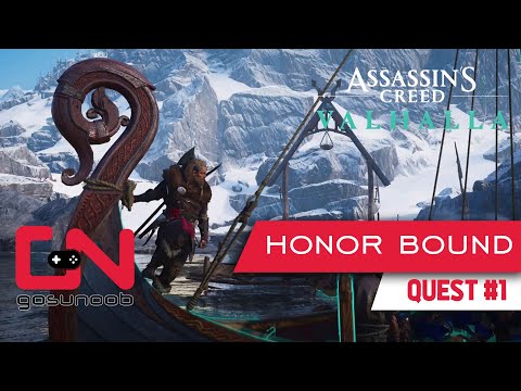 AC Valhalla Honor Bound Quest #1 - Find Your Crew & Sail Home to Fornburg