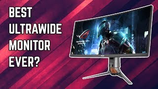 Video thumbnail for ASUS PG348Q Review - 34" Curved Ultrawide 100Hz IPS Monitor by UFD Tech