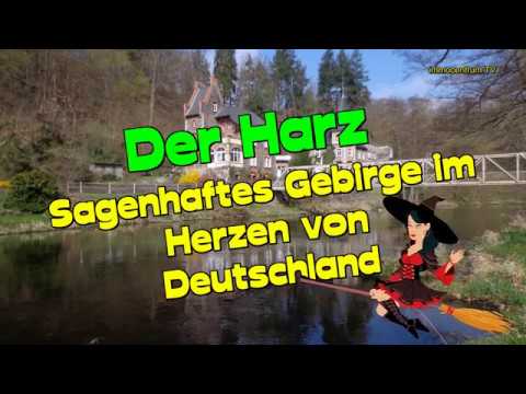 HARZ !🌲🌄🍁Harz-Sagenhaftes👺👹Gebirge🏞🏔im Herzen Deutschlands-Im Harz ist d. Teufel👹👺☻los ! Video😃😄