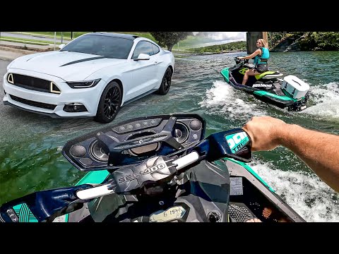 Trading my Girlfriend's Car for Jet Skis off Facebook!