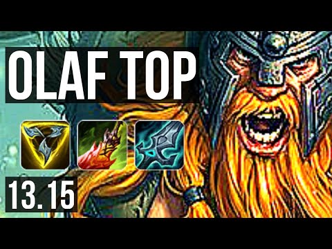 OLAF vs ILLAOI (TOP) | 2.7M mastery, 7 solo kills, 12/2/3, 400+ games | KR Master | 13.15