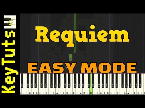 Requiem from Dear Evan Hansen - Easy Mode [Piano Tutorial] (Synthesia)