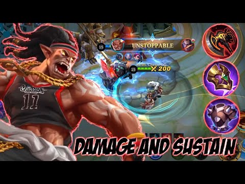 BALMOND SUSTAIN AND DAMAGE BUILD!! NEW BALMOND BEST BUILD 2022 | TOP 1 GLOBAL BALMOND GAMEPLAY