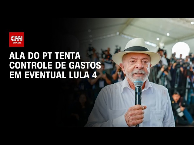 Ala "liberal" do PT tenta impor controle de gastos em eventual Lula 4 | CNN PRIME TIME